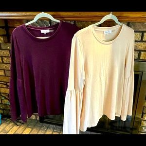 Calvin Klein long sleeve tees
